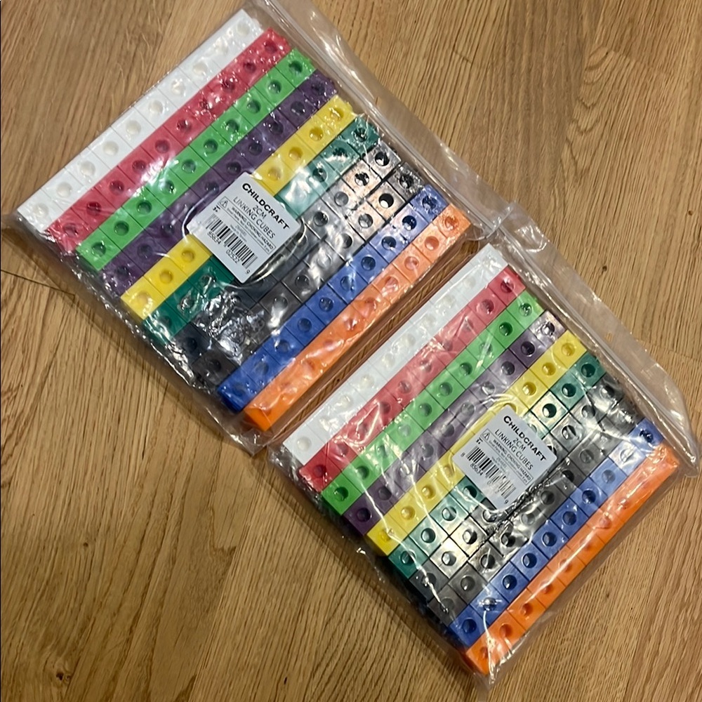 Linking Manipulative Cubes, Assorted Colors - Picture 4 of 4